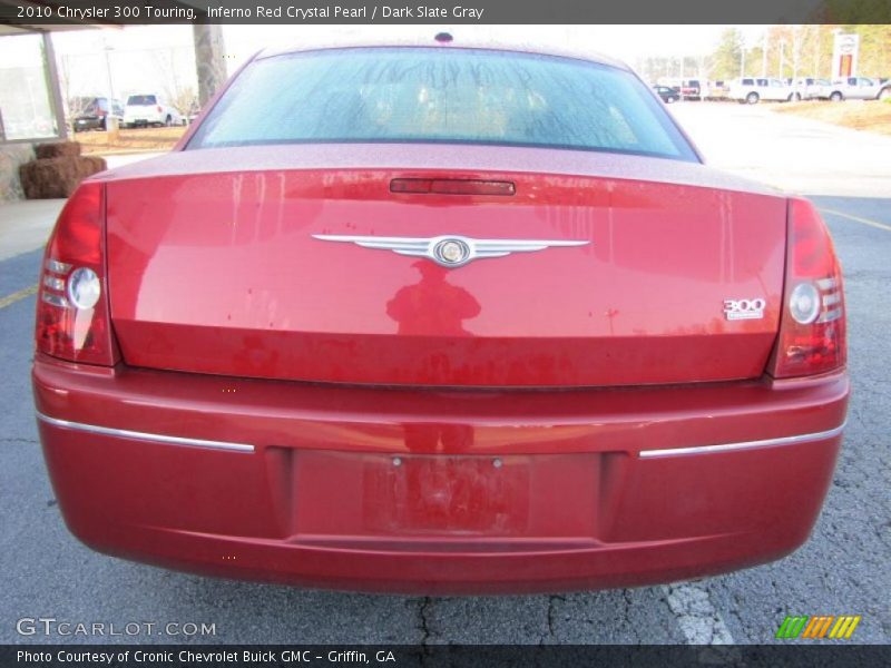 Inferno Red Crystal Pearl / Dark Slate Gray 2010 Chrysler 300 Touring