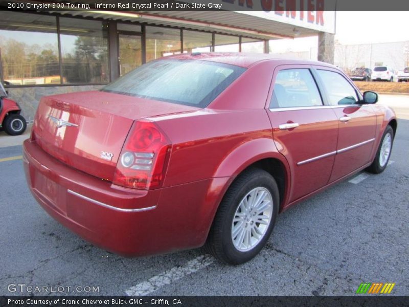 Inferno Red Crystal Pearl / Dark Slate Gray 2010 Chrysler 300 Touring