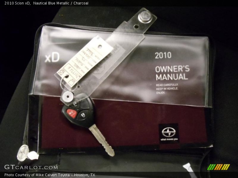 Nautical Blue Metallic / Charcoal 2010 Scion xD