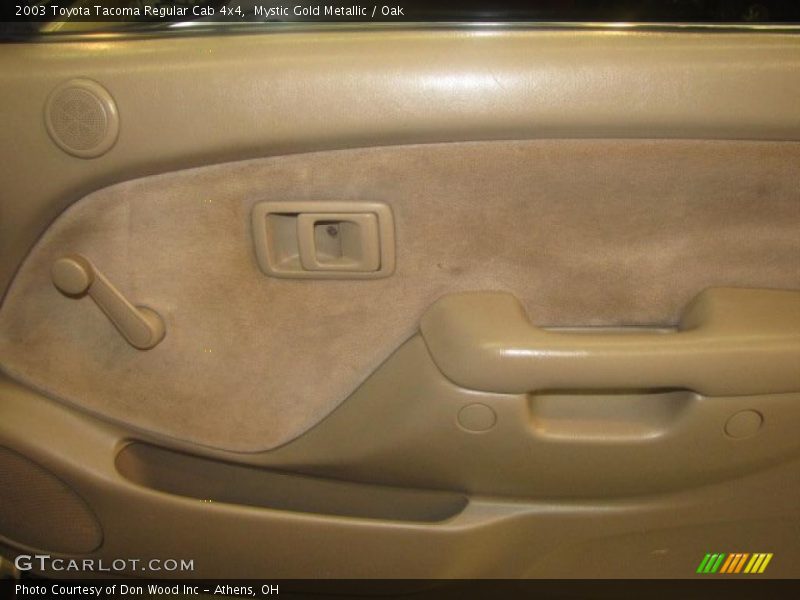 Mystic Gold Metallic / Oak 2003 Toyota Tacoma Regular Cab 4x4