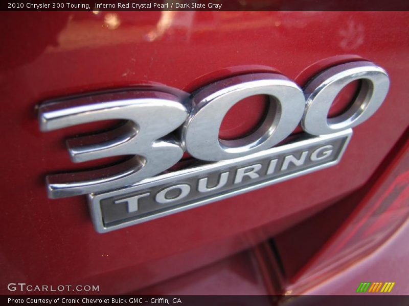 Inferno Red Crystal Pearl / Dark Slate Gray 2010 Chrysler 300 Touring