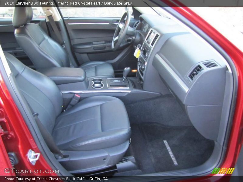 Inferno Red Crystal Pearl / Dark Slate Gray 2010 Chrysler 300 Touring