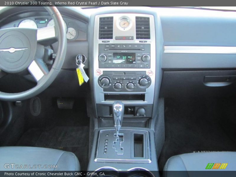 Inferno Red Crystal Pearl / Dark Slate Gray 2010 Chrysler 300 Touring