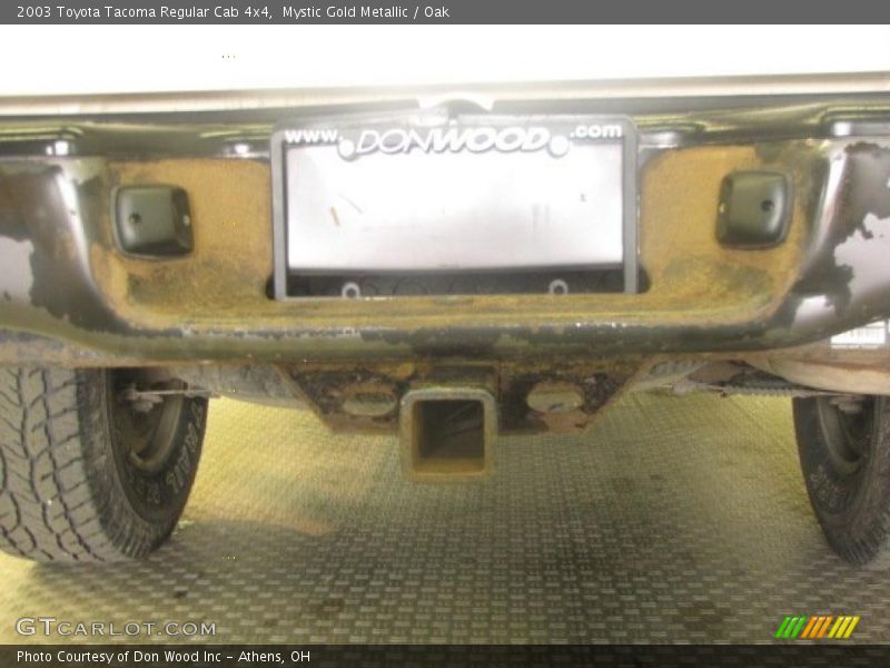 Mystic Gold Metallic / Oak 2003 Toyota Tacoma Regular Cab 4x4