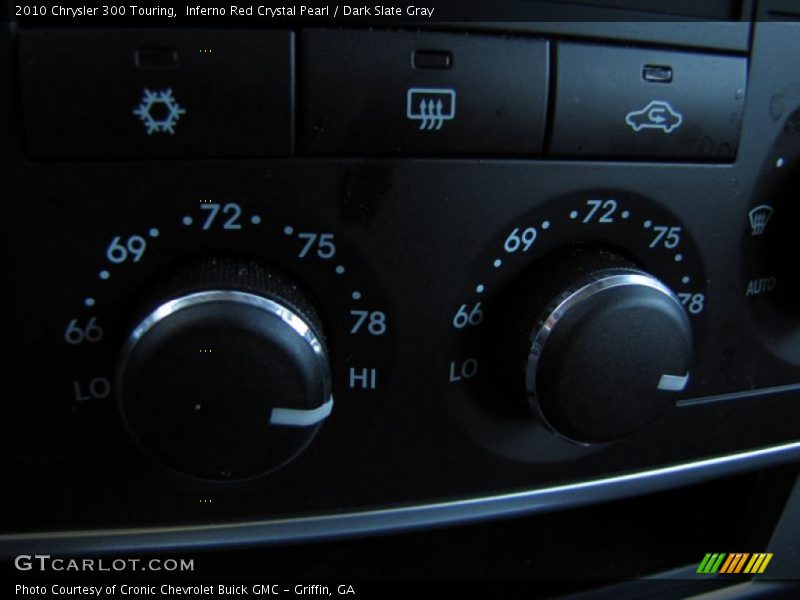 Inferno Red Crystal Pearl / Dark Slate Gray 2010 Chrysler 300 Touring