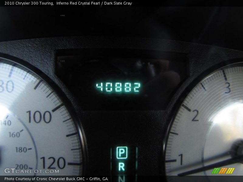 Inferno Red Crystal Pearl / Dark Slate Gray 2010 Chrysler 300 Touring