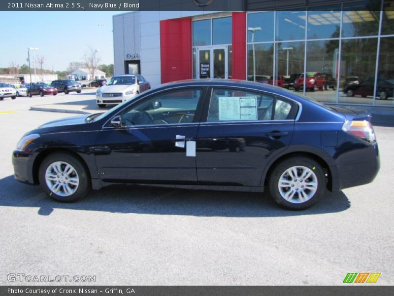 Navy Blue / Blond 2011 Nissan Altima 2.5 SL