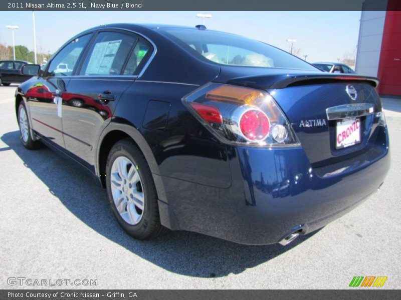 Navy Blue / Blond 2011 Nissan Altima 2.5 SL