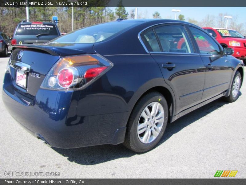 Navy Blue / Blond 2011 Nissan Altima 2.5 SL