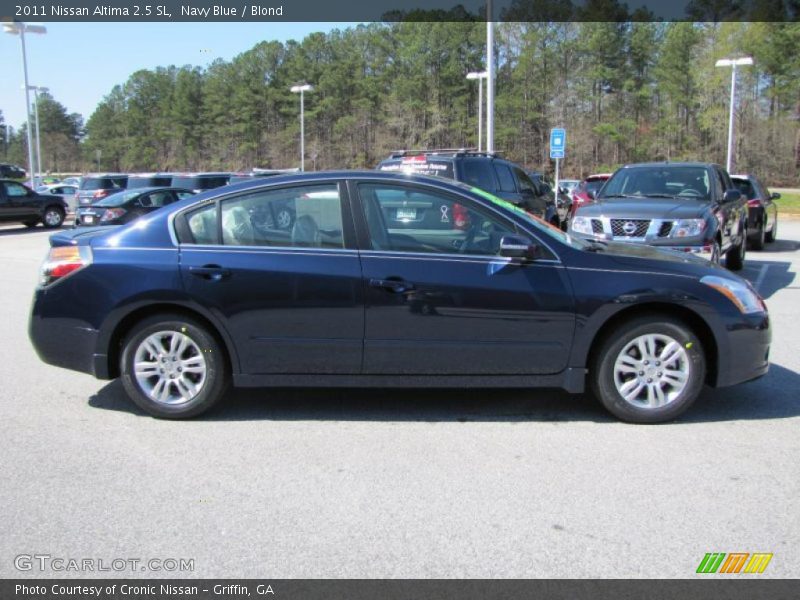 Navy Blue / Blond 2011 Nissan Altima 2.5 SL