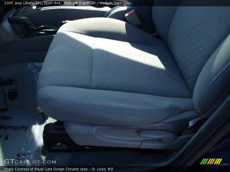 Midnight Blue Pearl / Medium Slate Gray 2005 Jeep Liberty CRD Sport 4x4