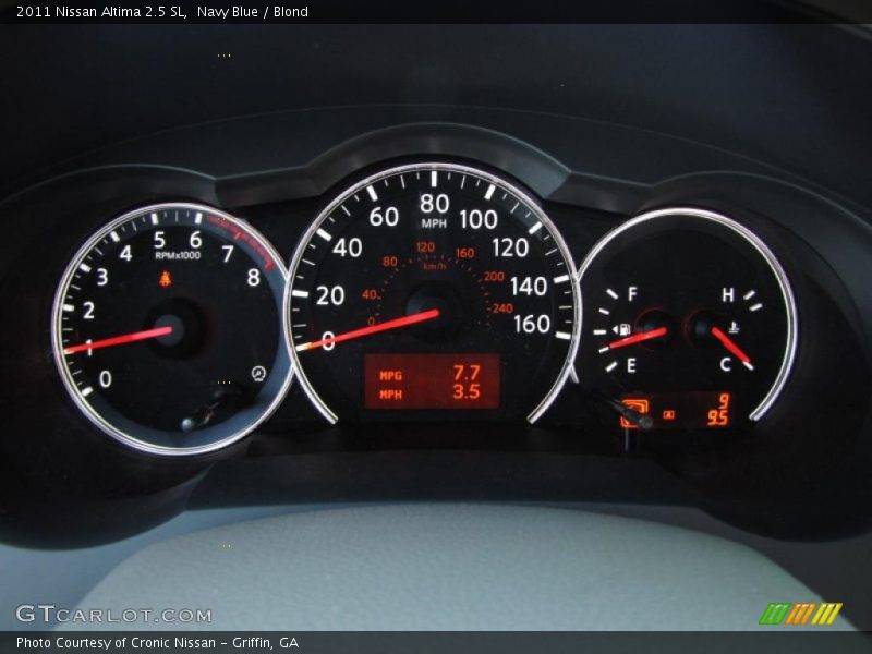 Navy Blue / Blond 2011 Nissan Altima 2.5 SL