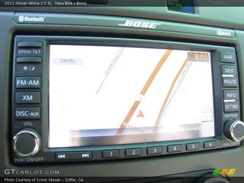 Navy Blue / Blond 2011 Nissan Altima 2.5 SL