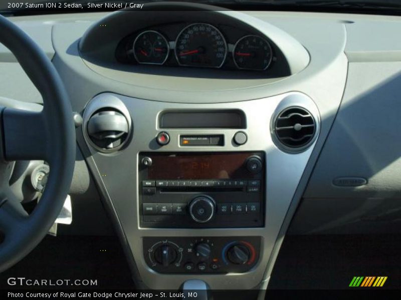 Silver Nickel / Gray 2007 Saturn ION 2 Sedan