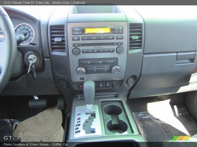 Smoke Gray / Charcoal 2011 Nissan Titan SV Crew Cab