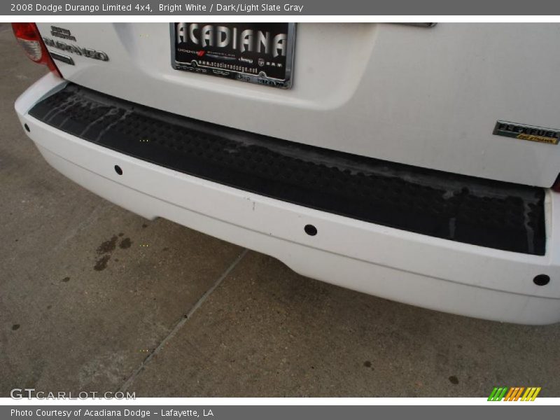 Bright White / Dark/Light Slate Gray 2008 Dodge Durango Limited 4x4