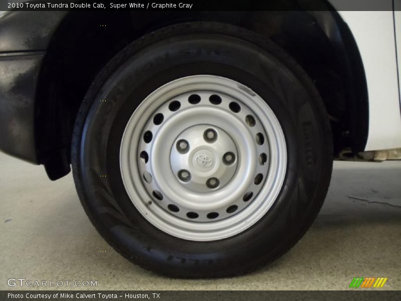 Super White / Graphite Gray 2010 Toyota Tundra Double Cab