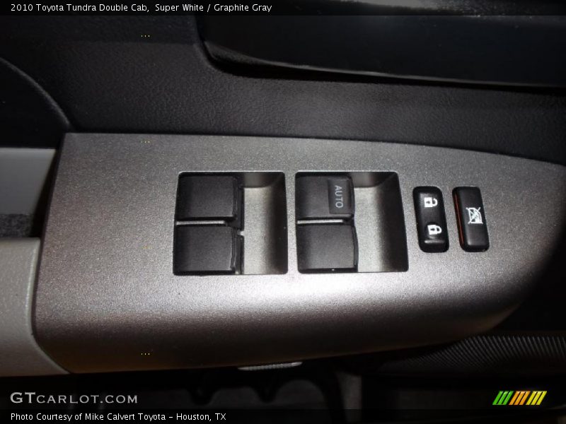 Super White / Graphite Gray 2010 Toyota Tundra Double Cab