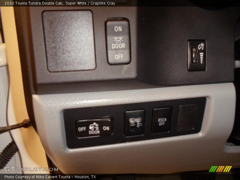 Super White / Graphite Gray 2010 Toyota Tundra Double Cab