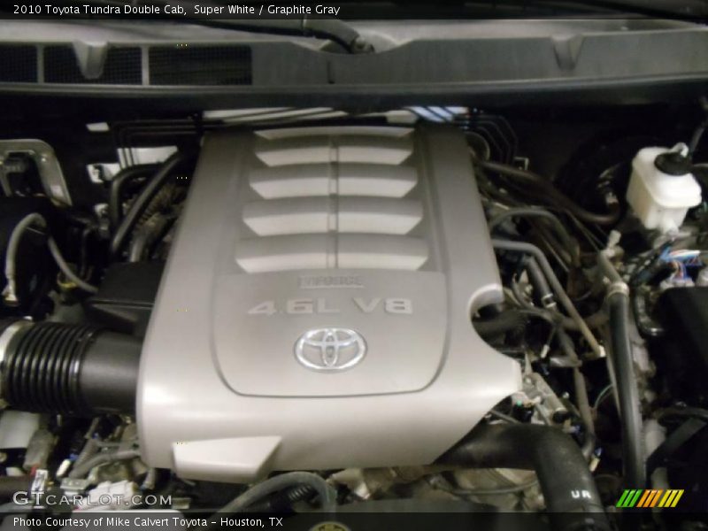 Super White / Graphite Gray 2010 Toyota Tundra Double Cab