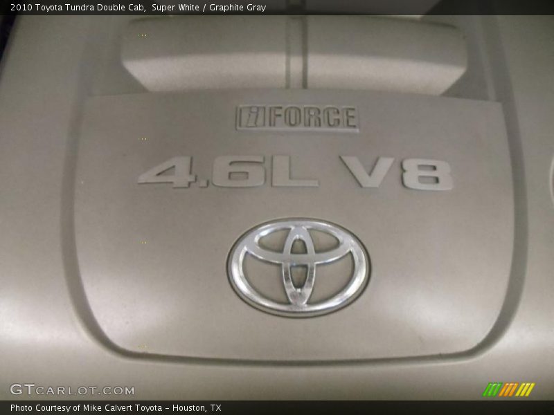 Super White / Graphite Gray 2010 Toyota Tundra Double Cab