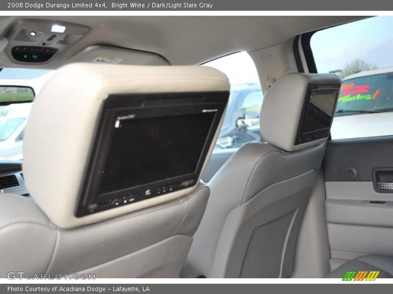 Bright White / Dark/Light Slate Gray 2008 Dodge Durango Limited 4x4