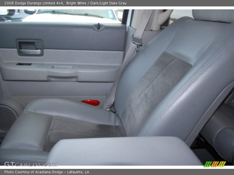 Bright White / Dark/Light Slate Gray 2008 Dodge Durango Limited 4x4
