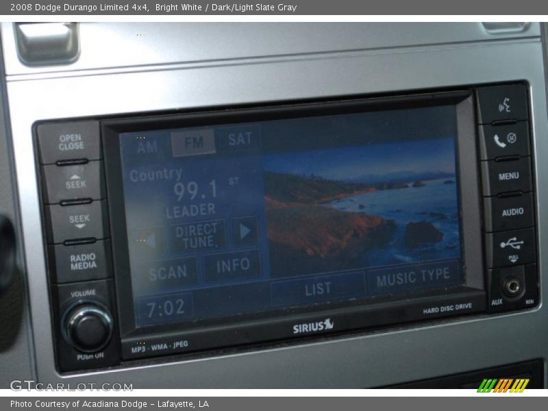 Controls of 2008 Durango Limited 4x4