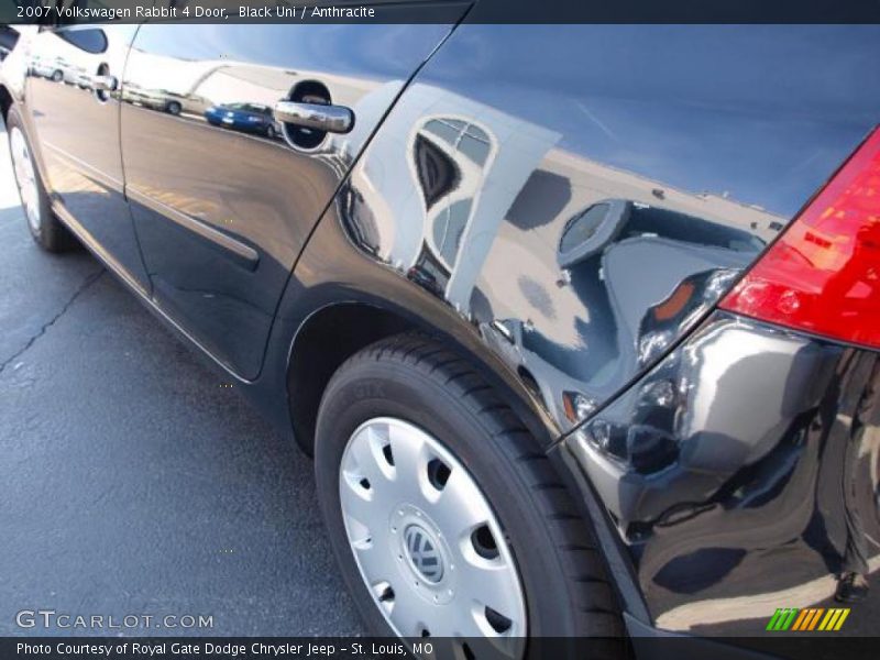 Black Uni / Anthracite 2007 Volkswagen Rabbit 4 Door