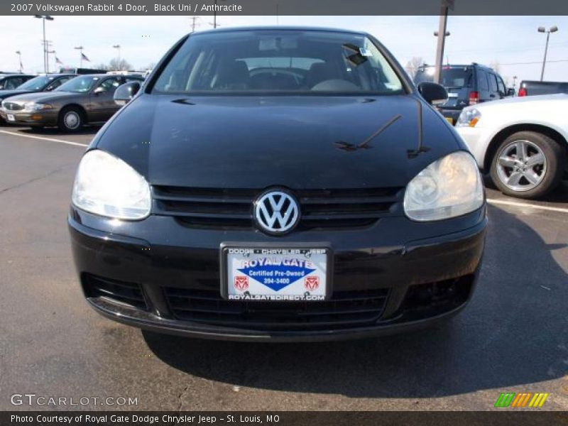 Black Uni / Anthracite 2007 Volkswagen Rabbit 4 Door