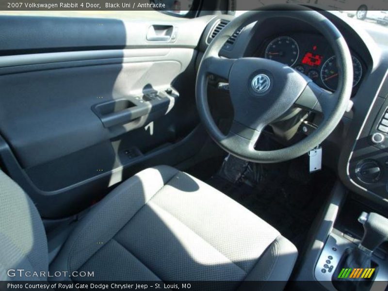 Black Uni / Anthracite 2007 Volkswagen Rabbit 4 Door
