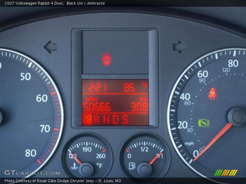 Black Uni / Anthracite 2007 Volkswagen Rabbit 4 Door