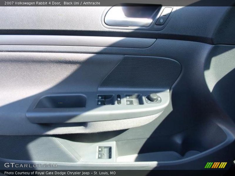 Black Uni / Anthracite 2007 Volkswagen Rabbit 4 Door