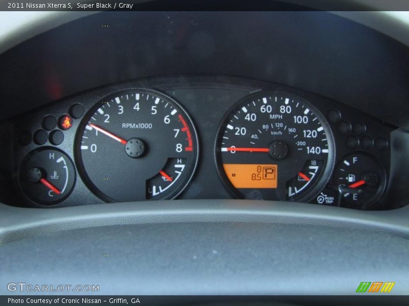  2011 Xterra S S Gauges