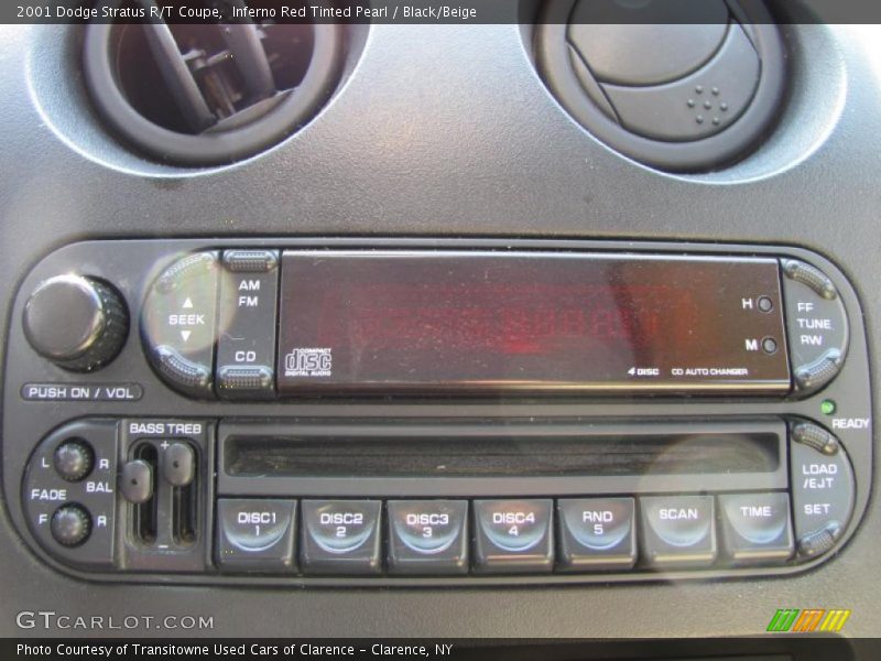 Controls of 2001 Stratus R/T Coupe