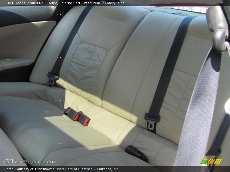  2001 Stratus R/T Coupe Black/Beige Interior