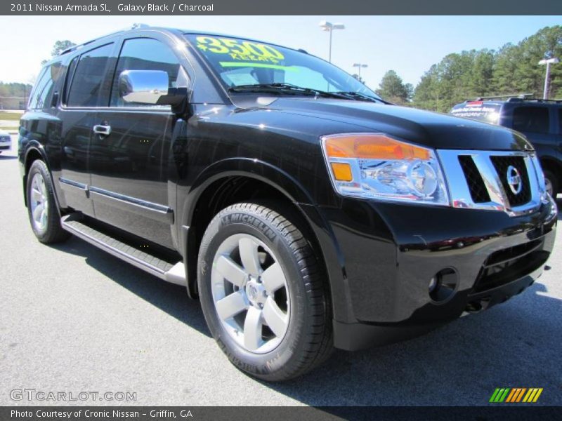 Galaxy Black / Charcoal 2011 Nissan Armada SL