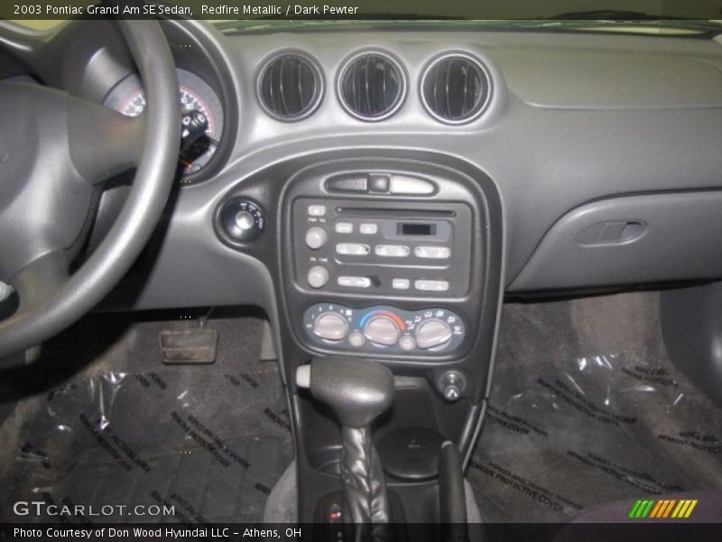 Redfire Metallic / Dark Pewter 2003 Pontiac Grand Am SE Sedan