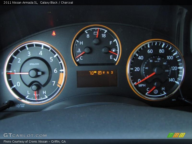 Galaxy Black / Charcoal 2011 Nissan Armada SL