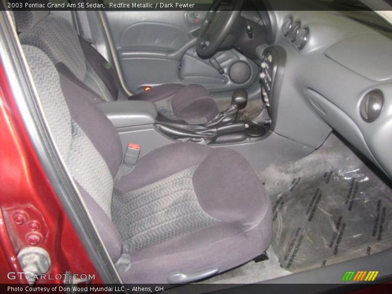 Redfire Metallic / Dark Pewter 2003 Pontiac Grand Am SE Sedan