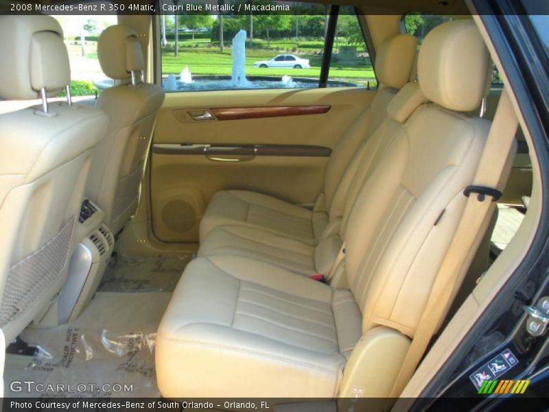 Capri Blue Metallic / Macadamia 2008 Mercedes-Benz R 350 4Matic