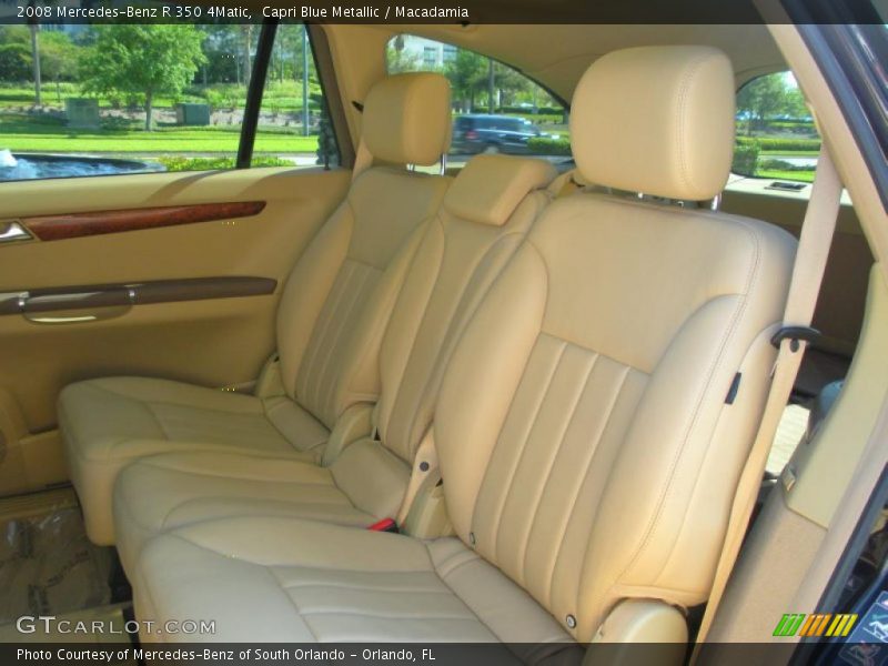 Capri Blue Metallic / Macadamia 2008 Mercedes-Benz R 350 4Matic