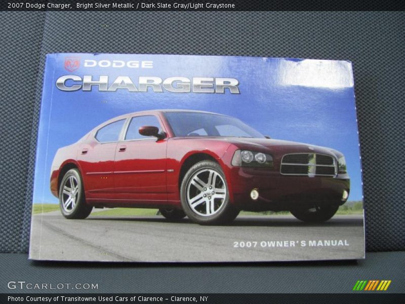 Bright Silver Metallic / Dark Slate Gray/Light Graystone 2007 Dodge Charger