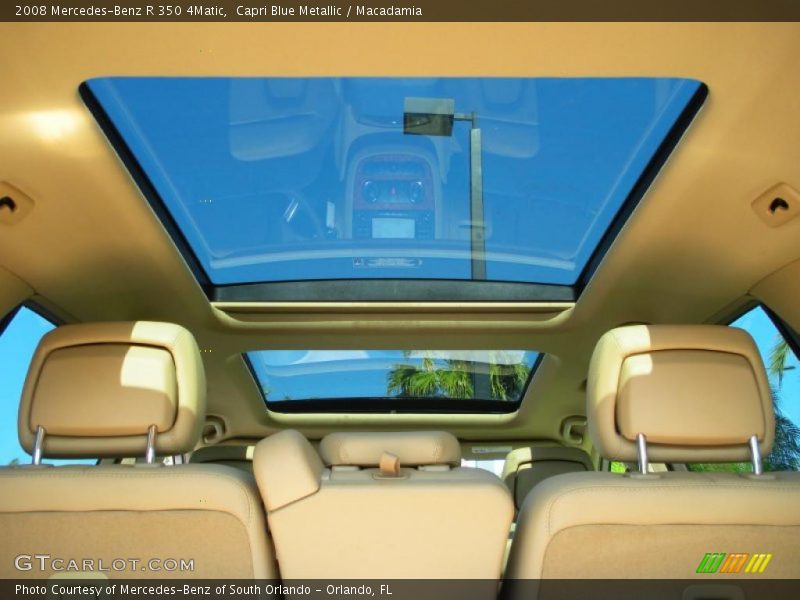 Capri Blue Metallic / Macadamia 2008 Mercedes-Benz R 350 4Matic