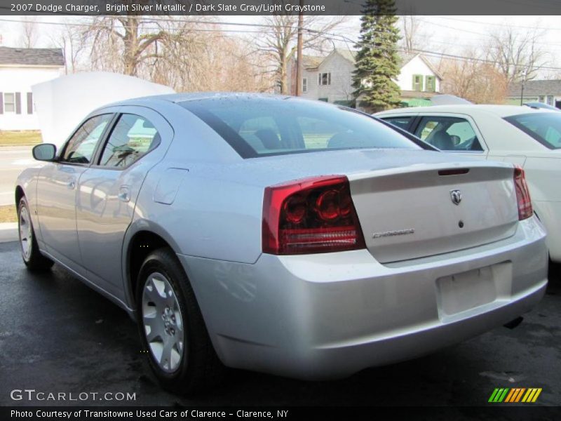 Bright Silver Metallic / Dark Slate Gray/Light Graystone 2007 Dodge Charger