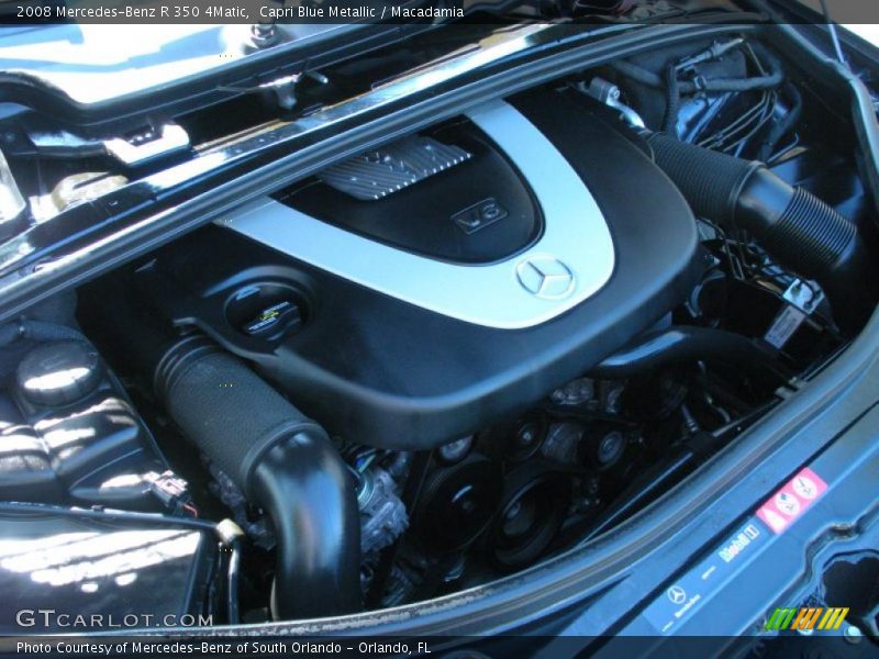 Capri Blue Metallic / Macadamia 2008 Mercedes-Benz R 350 4Matic