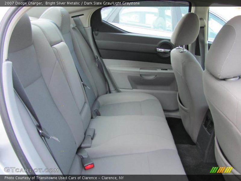 Bright Silver Metallic / Dark Slate Gray/Light Graystone 2007 Dodge Charger