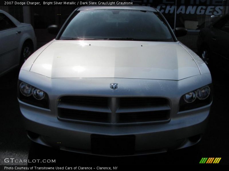 Bright Silver Metallic / Dark Slate Gray/Light Graystone 2007 Dodge Charger