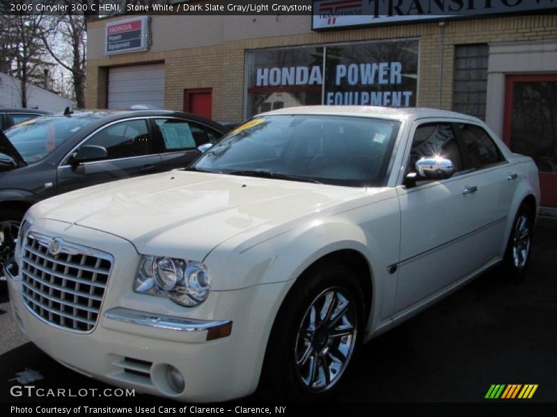 Stone White / Dark Slate Gray/Light Graystone 2006 Chrysler 300 C HEMI