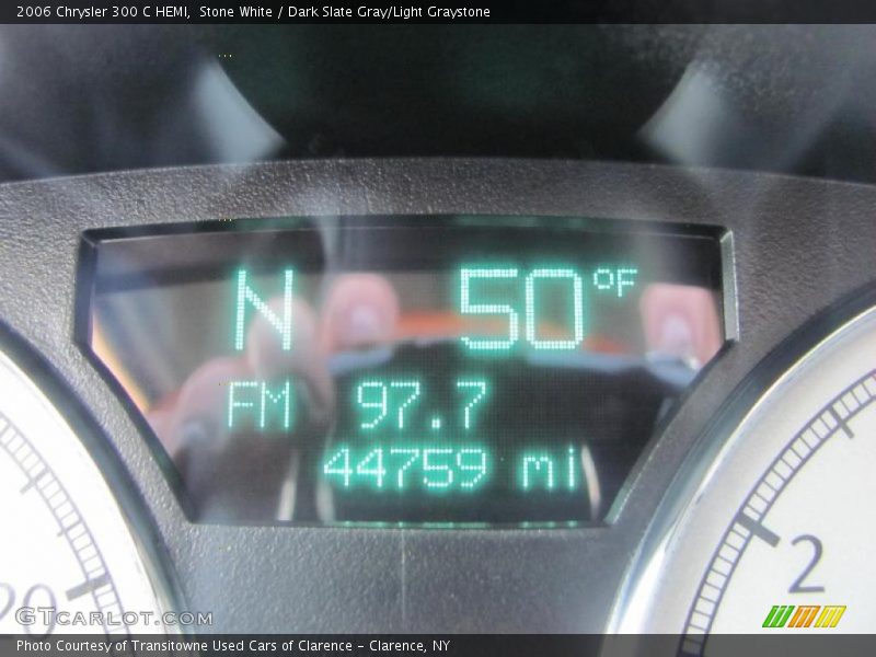 Stone White / Dark Slate Gray/Light Graystone 2006 Chrysler 300 C HEMI
